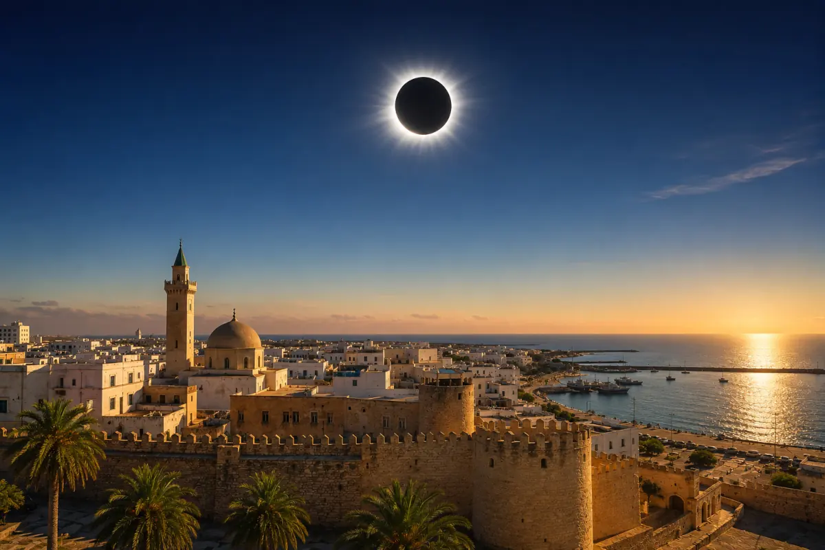 Sfax, un lugar privilegiado para el eclipse total de 2027